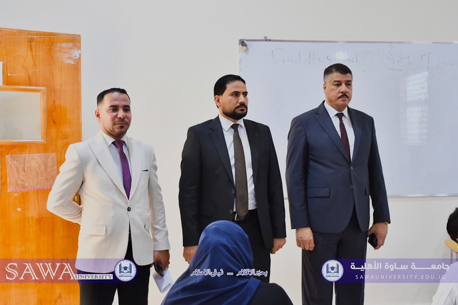 استمرار طلبة جامعتنا بأداء امتحانات الدور الثاني