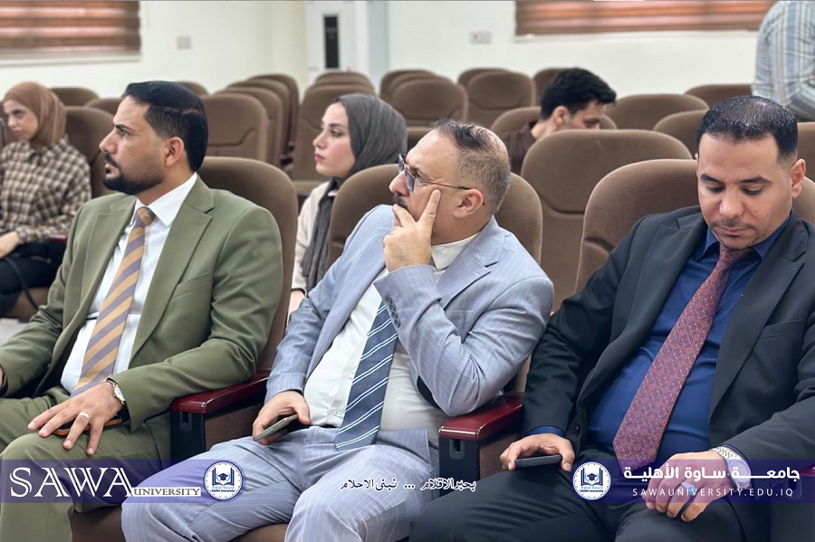 ندوة علمية بعنوان (المخاطر البيئية والصحية للنفايات الطبية في المؤسسات التعليمية )