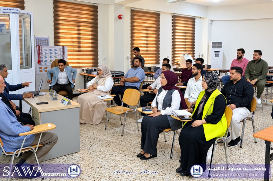 ندوة علمية حول آلية كتابة بحث التخرج لطلبة المرحلة الرابعة في قسم التبريد والتكييف