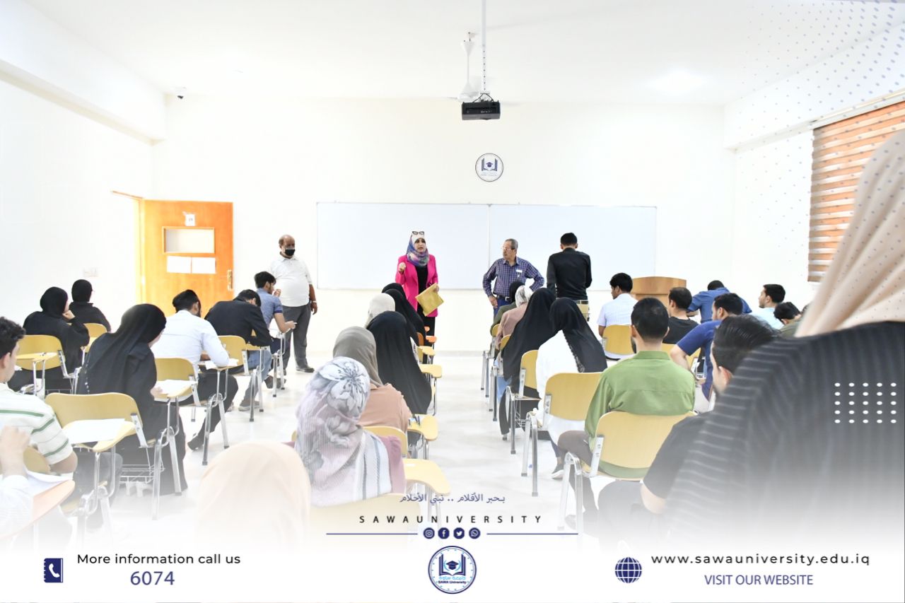 Our Students in the Medical Laboratory Department Do their Ministerial Exams