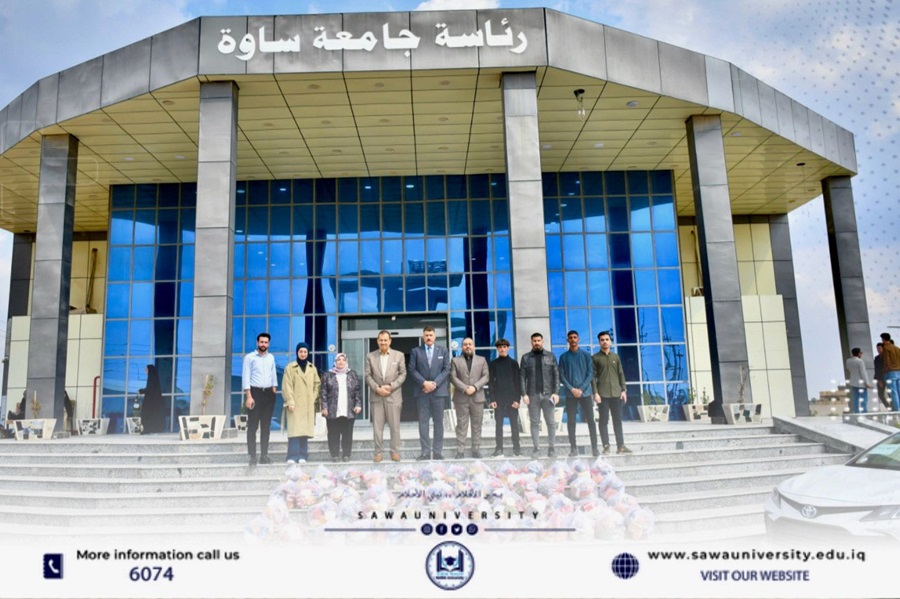 سلال رمضانية للأيتام والاسر المتعففة