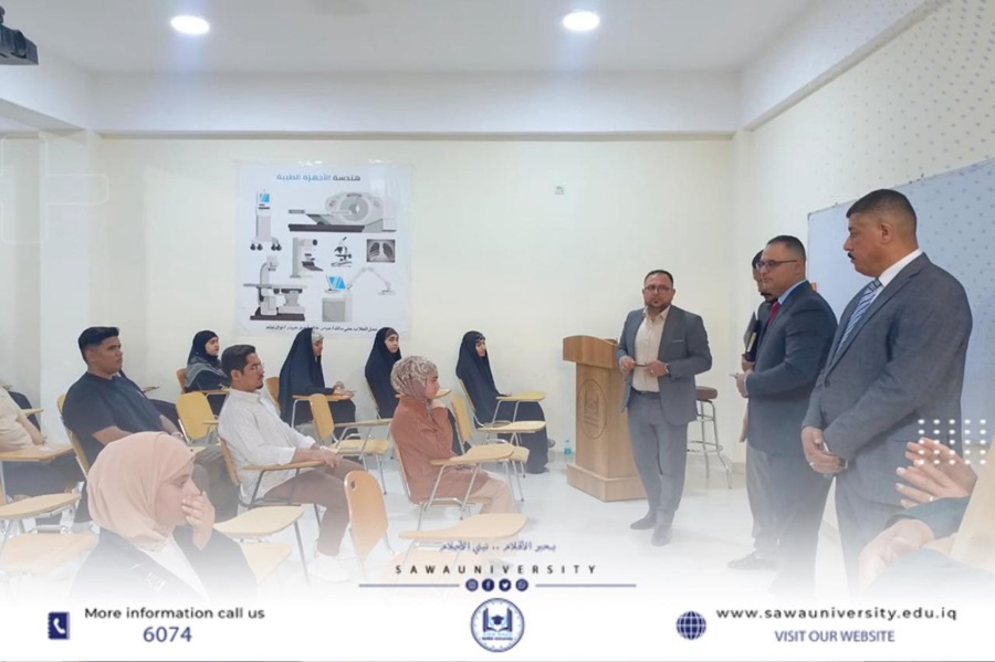 الجنابي يتفقد الامتحانات المشتركة لطلبة الكلية التقنية الهندسية