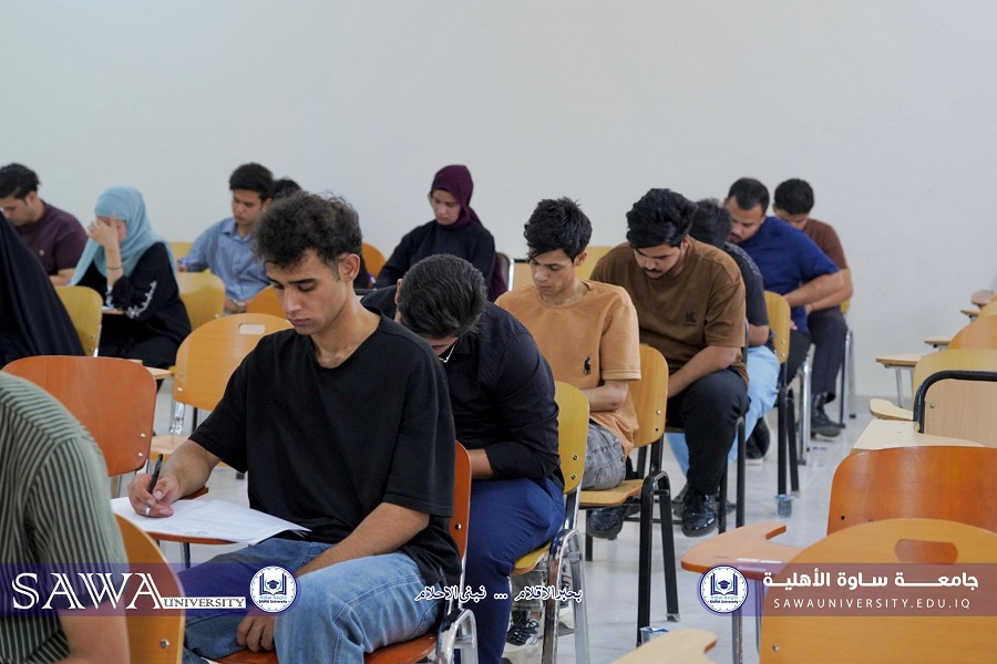 طلبتنا ينهون الامتحانات النهائيه