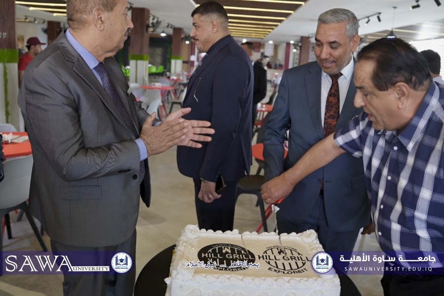 الغزي يفتتح النادي الطلابي في جامعتنا