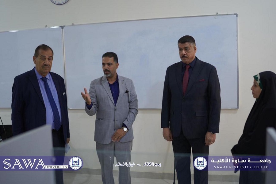 العارضي يفتتح الدورة التأهيلية الأولى للاختبار الوطني في مادة الحاسبات التي مركز التعليم المستمر في جامعتنا